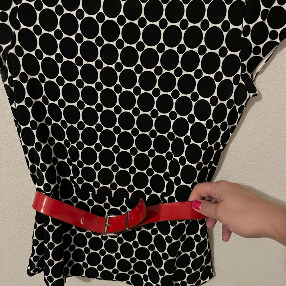 Black House White Market Belted Top